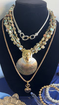 Charms necklace.